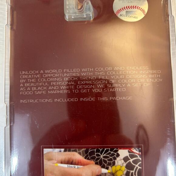 New York Yankees Ceramic Jersey Color Me Ornament With Markers Bronx Bombers TSA - Picture 6 of 9